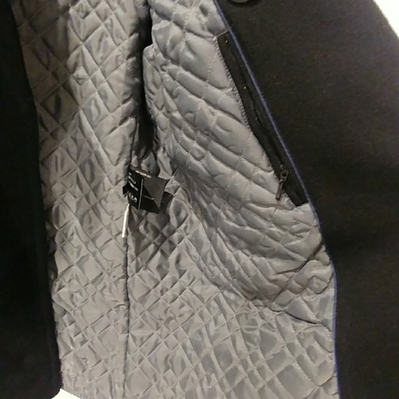 Cole Haan men's peacoat - Picture 3 of 4